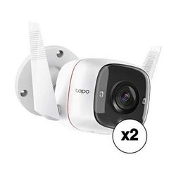 TP-Link Tapo C310 3MP Outdoor Wi-Fi Security Network Camera with Night Vision (2-Pa TAPO C310