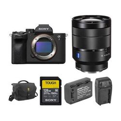 Sony a7 IV Mirrorless Camera with 24-70mm f/4 Lens and Accessories Kit ILCE-7M4/B