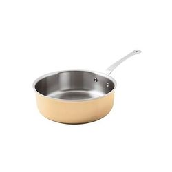 Paderno 15608-20 7 7/8" Aluminum/Copper/Stainless Steel Saute Pan w/ Loop Handle
