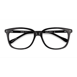 Unisex s rectangle Tortoise Acetate Prescription eyeglasses - Eyebuydirect s Escape
