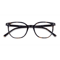 Unisex s horn Yellow Blue Tortoise Acetate Prescription eyeglasses - Eyebuydirect s Ray-Ban RB5397 Elliot