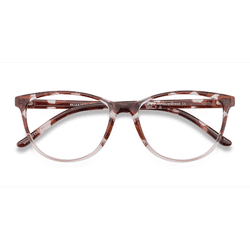 Female s horn Floral Plastic Prescription eyeglasses - Eyebuydirect s Release