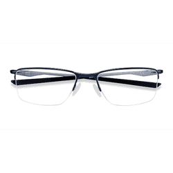 Male s rectangle Matte Midnight Metal Prescription eyeglasses - Eyebuydirect s Oakley Socket 5.5