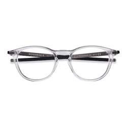 Male s round Clear Plastic Prescription eyeglasses - Eyebuydirect s Oakley Pitchman R