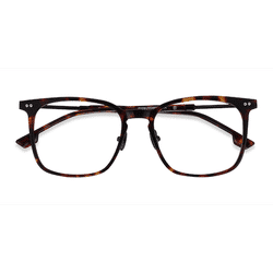 Unisex s square Tortoise Acetate, Metal Prescription eyeglasses - Eyebuydirect s Cohen