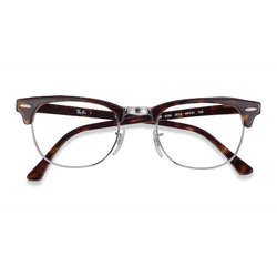 Unisex s browline Tortoise Acetate, Metal Prescription eyeglasses - Eyebuydirect s Ray-Ban Clubmaster Change