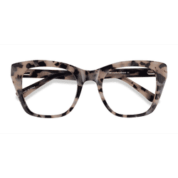 Female s horn Ivory Tortoise Acetate Prescription eyeglasses - Eyebuydirect s Cassie