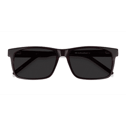 Unisex s rectangle Brown Striped Acetate Prescription sunglasses - Eyebuydirect s Sun Sydney