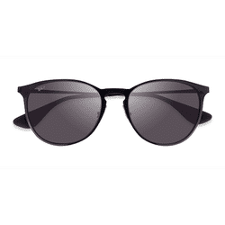 Female s round Black Metal Prescription sunglasses - Eyebuydirect s Ray-Ban RB3539