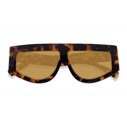 Unisex s geometric Spotty Tortoise Acetate Prescription sunglasses - Eyebuydirect s Jagger