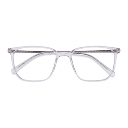 Male s rectangle Clear Acetate,Metal Prescription eyeglasses - Eyebuydirect s Pattern