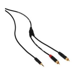 Kopul 1/8" Stereo Mini to Dual RCA Y-Cable - 6' (1.8 m) SMYC-M2RM06