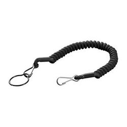 Nitecore NTL10 Coiled Tactical Flashlight Lanyard (Black) NTL10