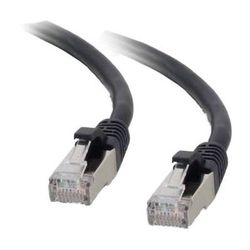 C2G CAT6 Snagless Shielded STP Ethernet Network Patch Cable (12', Black) 00818