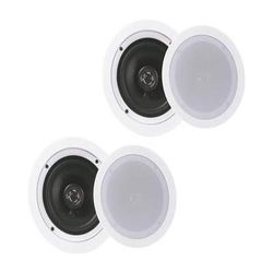 Pyle Pro PDIC1651RD 5.25" In-Wall/In-Ceiling 150W 2-Way Stereo Speakers (Pair) PDIC1651RD