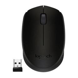 Logitech M170 Wireless Mouse (Black) 910-004940