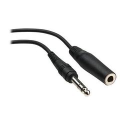 Hosa Technology Stereo 1/4" Female Phone to 1/4" Male Phone TRS Headphone Extension Cable - HPE-325