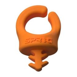 Sprig Cable Management Device for 1/4"-20 Threaded Holes (6-Pack, Orange) S6PK-1420-O
