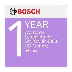 Bosch 12-Month Extended Warranty for DINION IP 4000 Cameras EWE-D4IPHD-IW