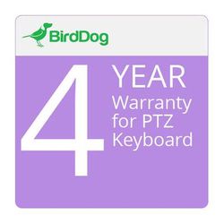 BirdDog 4-Year Extended Warranty for PTZ Keyboard BDPTZKEYEXT4