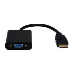 QVS Mini-HDMI to VGA Video Converter XHDVC-MF