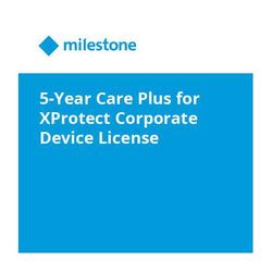 Milestone 5-Year Care Plus for XProtect Corporate Device License Y5XPCODL