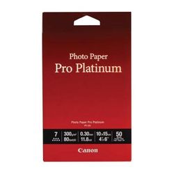 Canon Pro Platinum Photo Paper 4 x 6" (50 Sheets) 2768B014