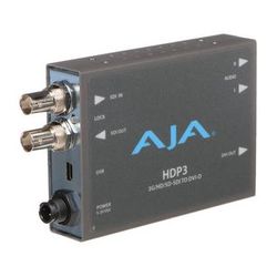 AJA Used HDP3 3G-SDI to DVI-D and Audio Converter HDP3