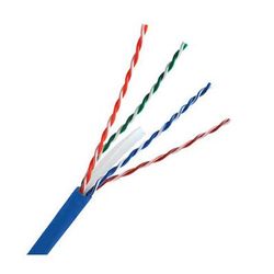 Comprehensive Used CAT6ASHB-1000 Cat 6a 650 MHz 4-Pair Shielded Cable (1000', Blue) CAT6ASHB-1000