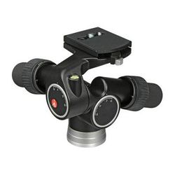 Manfrotto Used 405 3-Way, Geared Pan-and-Tilt Head with 410PL Quick Release Plate 405