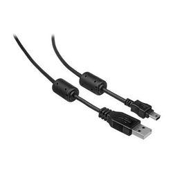Pearstone 16' Hi-Speed USB Type A Male to Mini USB Type B Cable with Ferrite Bead (Bl USB-AMB16FB