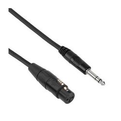 Pearstone PM Series 1/4" TRS Male to XLR Female Professional Interconnect Cable (10') PM-TRSXF10