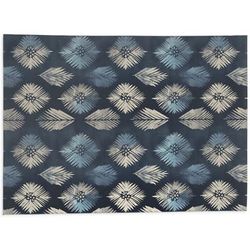 AMBATIK BLUE Kitchen Mat By Marina Gutierrez