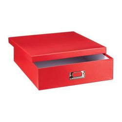 Pioneer Photo Albums Scrapbooking Storage Box (Bright Red) OB12S/R