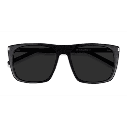 Male s square Black Acetate Prescription sunglasses - Eyebuydirect s Jim