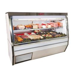 Howard-McCray SC-CDS34N-8-LED 96" Full Service Deli Case w/ Straight Glass - 4 Levels, 115v, White