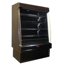 Howard-McCray SC-OD35E-3S-B-LED 39" Vertical Open Air Cooler w/ 4 Levels, 115v, Black