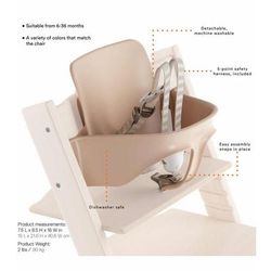 Stokke Tripp Trapp High Chair - Sunflower Yellow