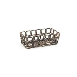 Front of the House BBK046GOI22 Wireware Rectangular Sugar Caddy - Iron, Copper, Brown