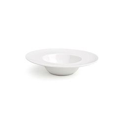 Front of the House DCS027WHP23 5 3/4" Round Monaco Saucer - Porcelain, White