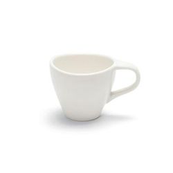 Front of the House DCS056BEP23 3 oz Tides Cup - Porcelain, Scallop, White