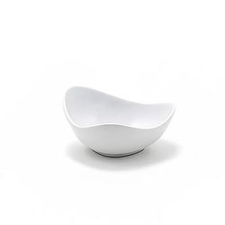 Front of the House DSD064WHP23 4 oz Lotus Ramekin - Porcelain, White