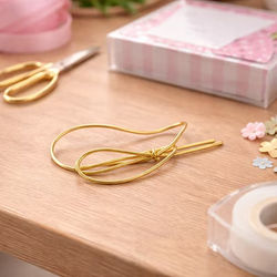 Metallic Gold Stretch Loops 10" 50 pack