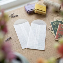 Glassine Envelopes Open End Center Seam Envelope 3 1/8" x 5 1/2" 100 Pieces