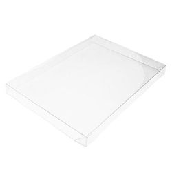 Clear Collapsible Box Top - A7/Lee Card Box - 5 7/16 x 5/8 x 7 9/16 25 Pieces