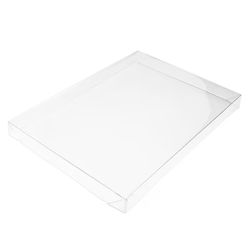 Clear Collapsible Box Top - A7/Lee Card Box - 5 7/16 x 5/8 x 7 9/16 25 Pieces