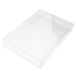 Crystal Clear Box Slip Cover 4 15/16" x 1 1/16" x 6 3/4" 25 pack