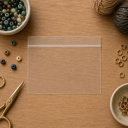 LDPE Clear Zip Bags 6" x 4" 100 pack