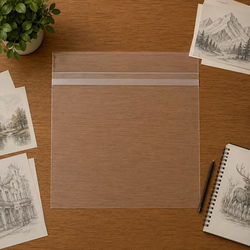 Crystal Clear Premium Protective Closure Bags 24 13/16" x 24 5/8" 100 pack
