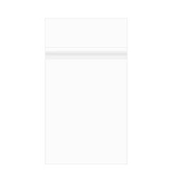Crystal Clear Premium Protective Closure Bag 5 1/8" x 7 1/8" 100 pack